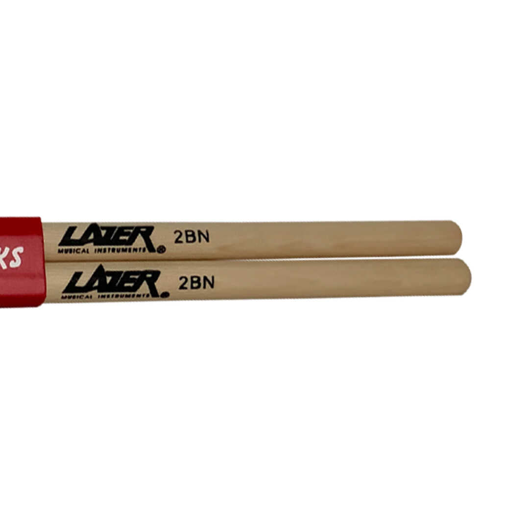 Lazer 2BN Drumsticks Nylon Tip